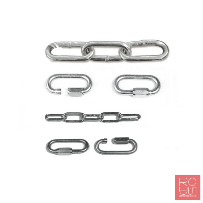 Pilona amb cadena model Província amb capçal inox